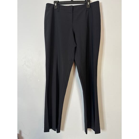 Hugo Boss Other - Boss Hugo Boss Women's Wide Leg Dress Pants Flat Front Preppy Black Size 12